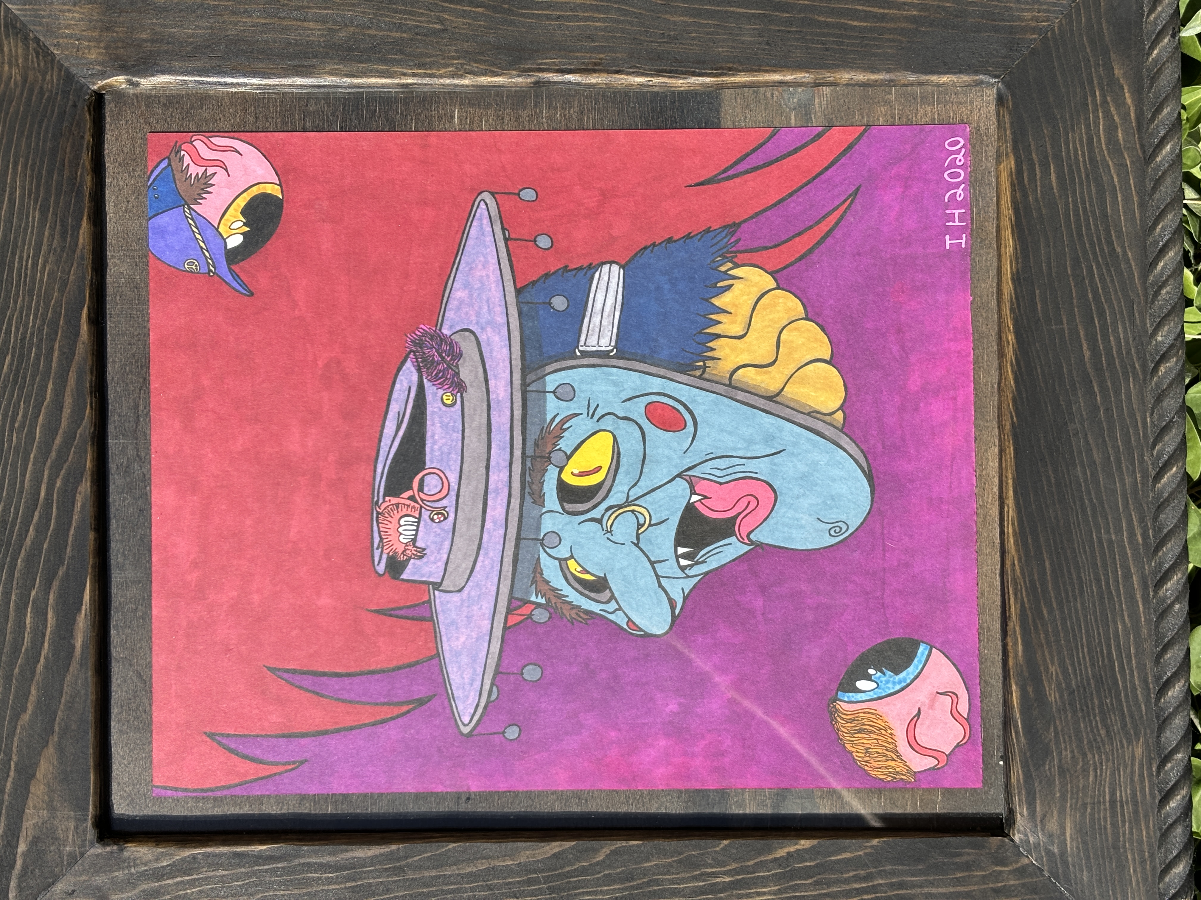 The Masked Maggot Original Illustration