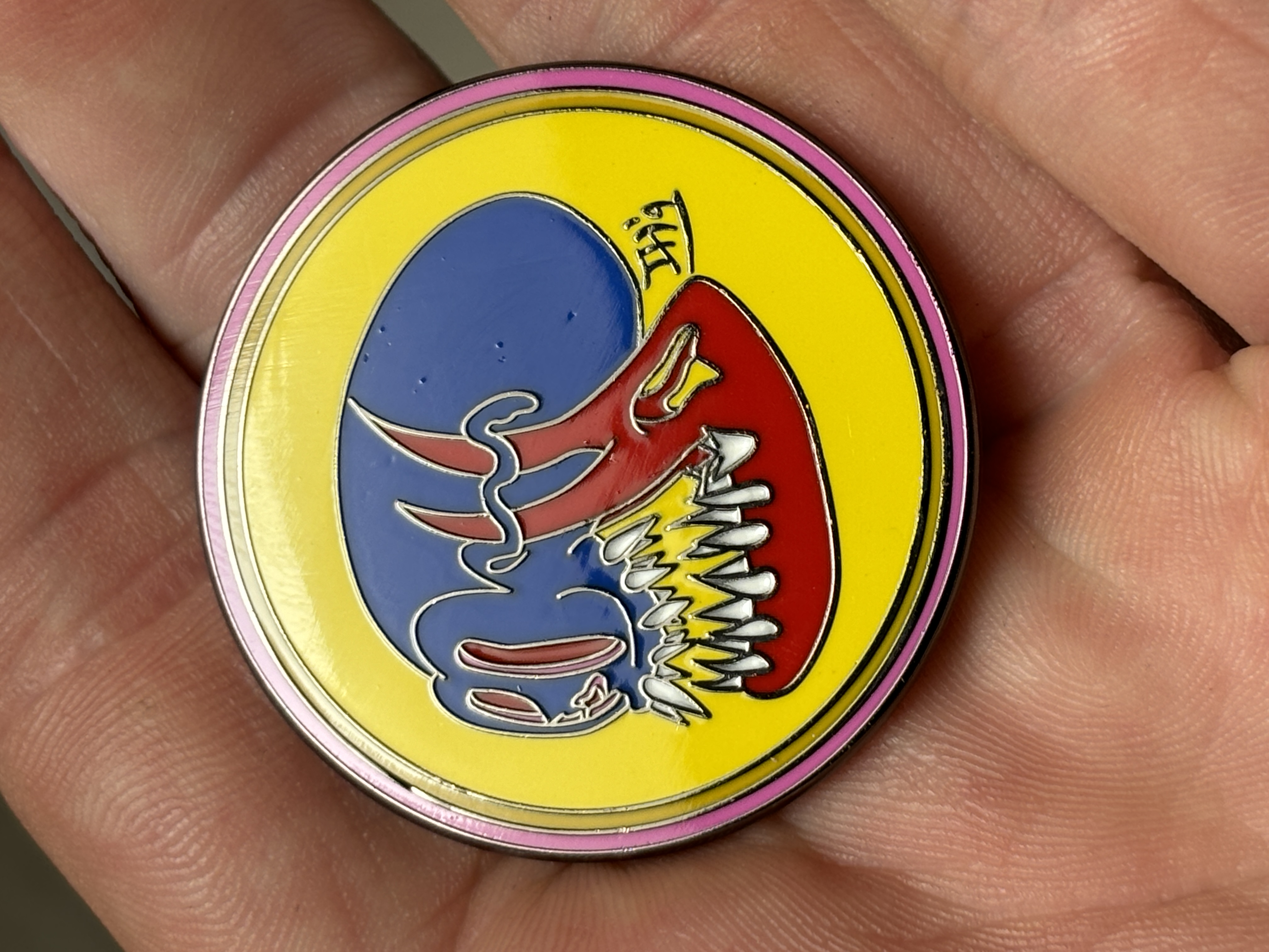 Skull Hard Enamel Pin