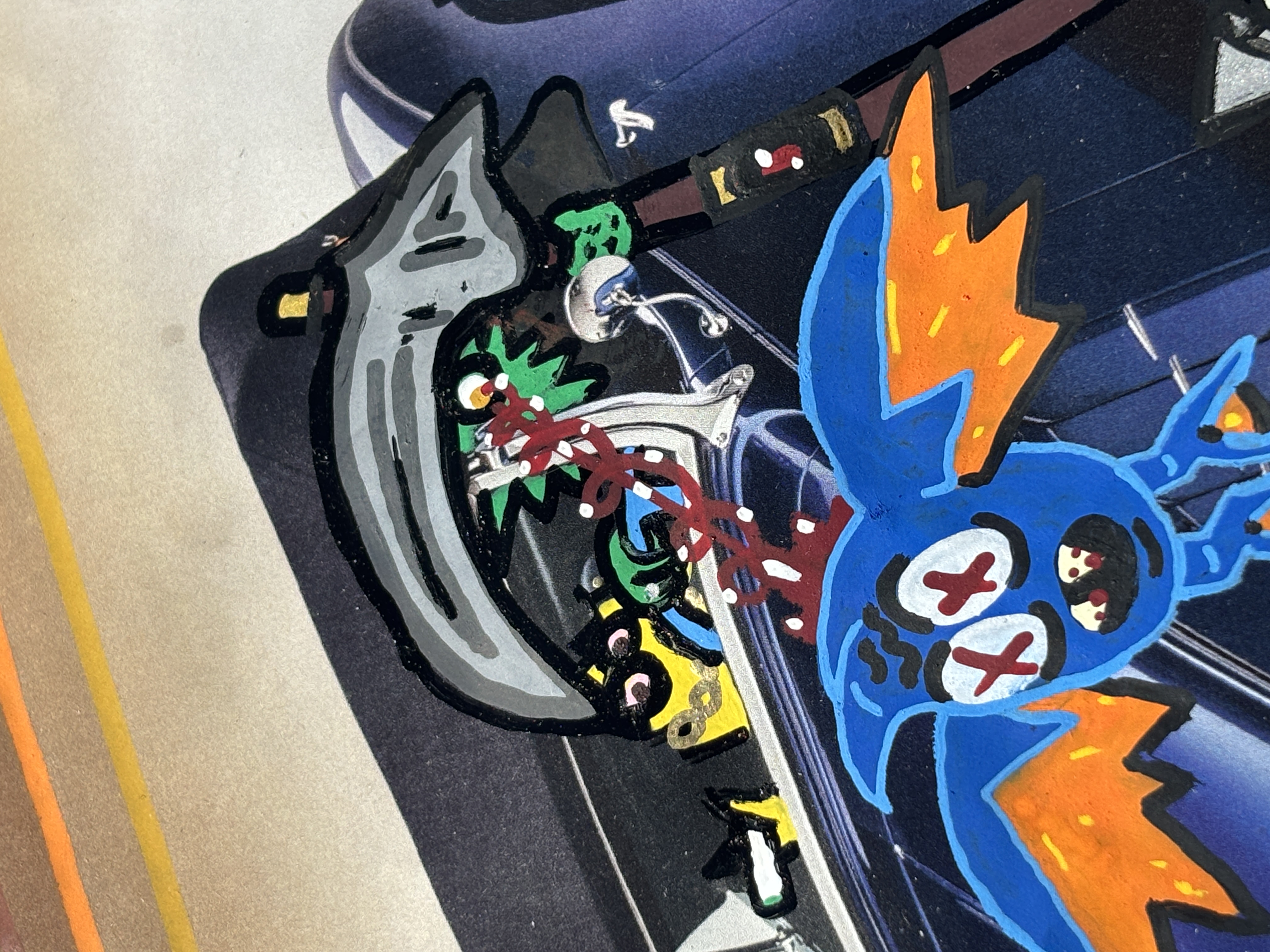 Untitled Magazine Painting 