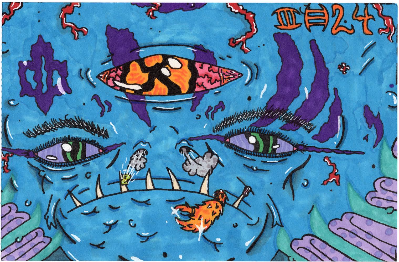 Spunky the Sea Monkey