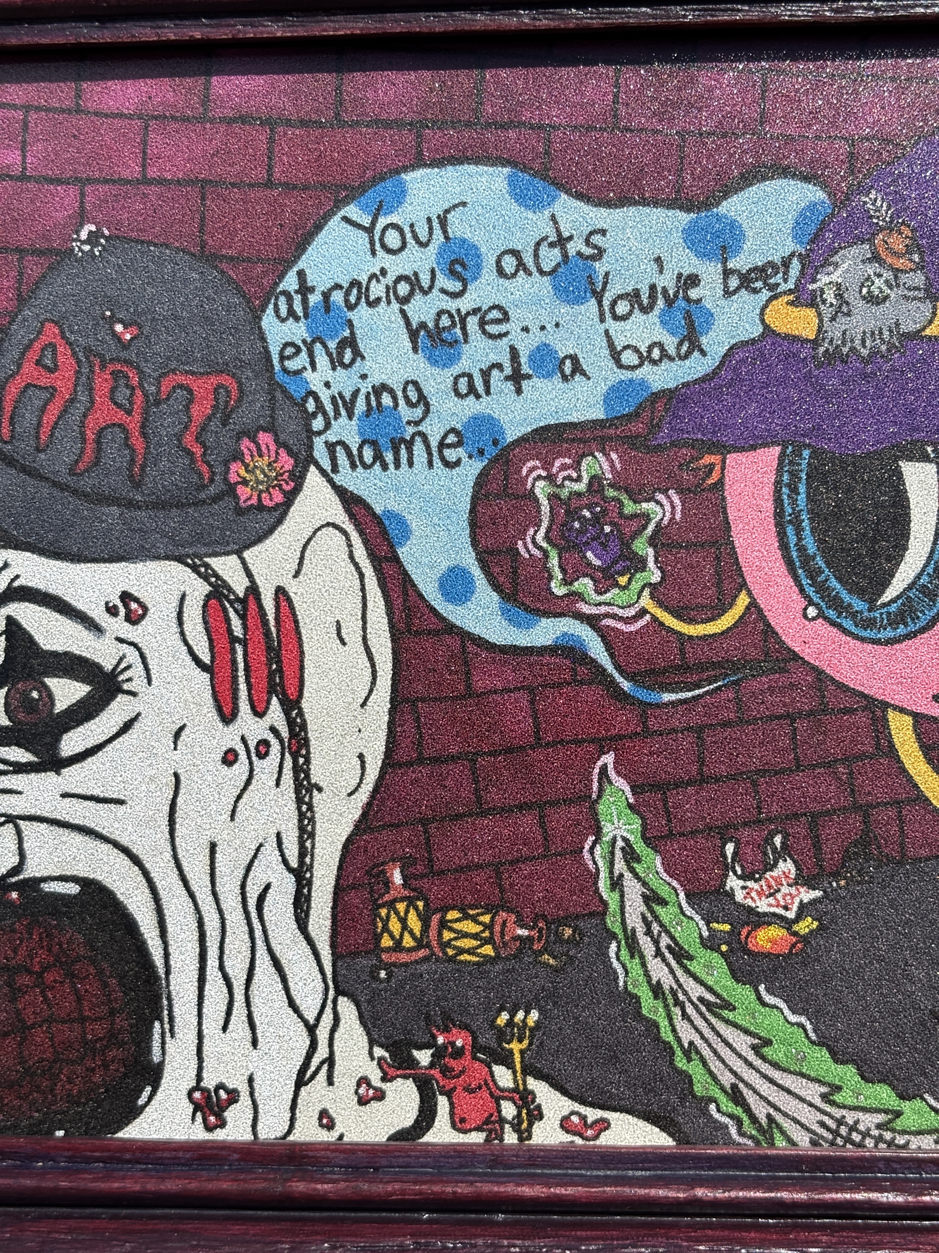 Ziggy Vs Art The Clown Illustration