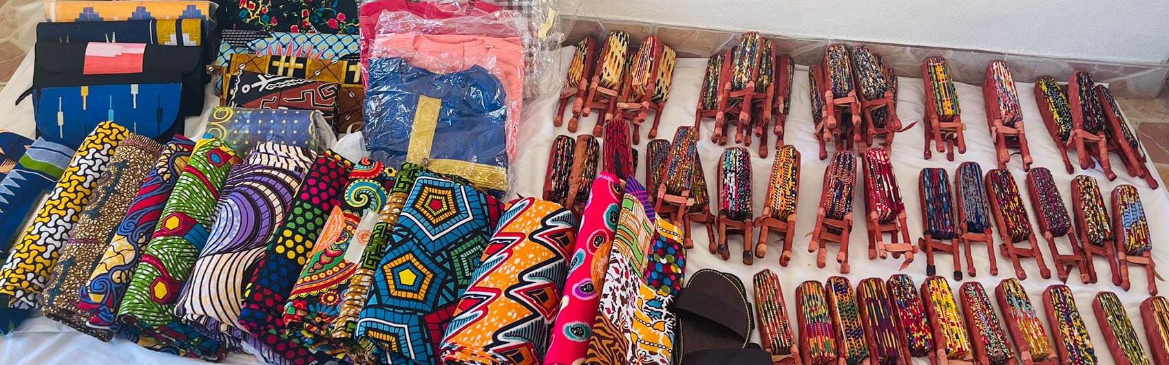 All Kente Cloths Cluches Both Sml/ Med