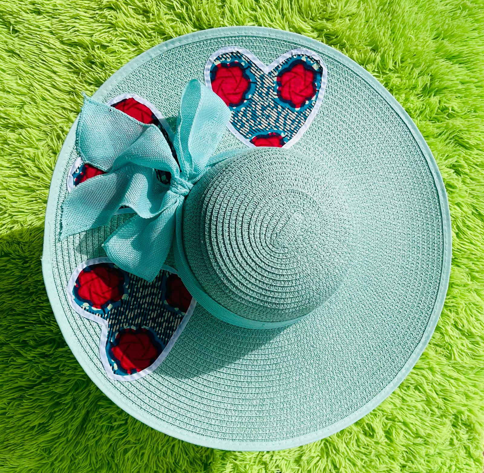 Mint Rose Hat