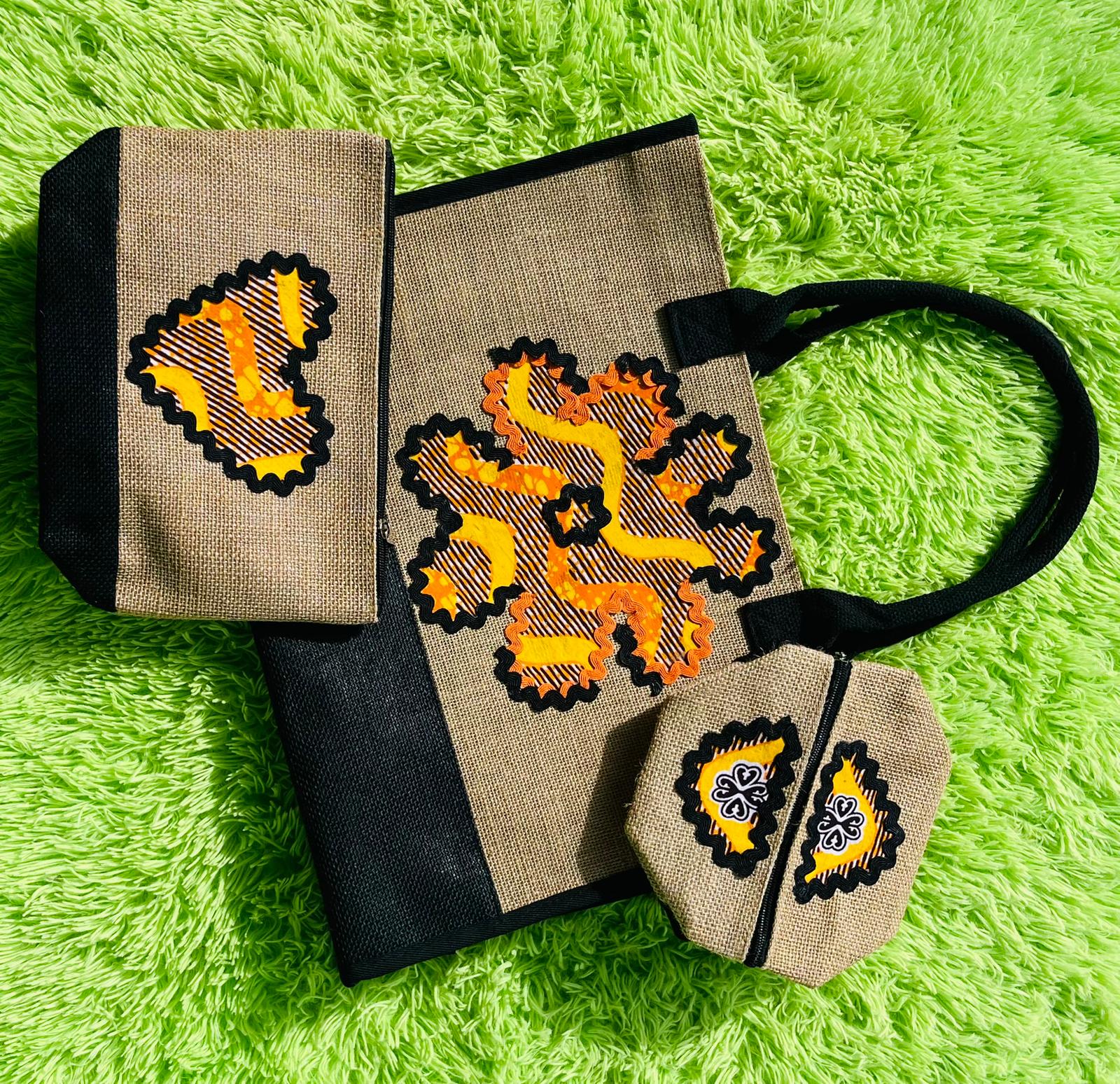 Golden Heritage Africa Bag Set