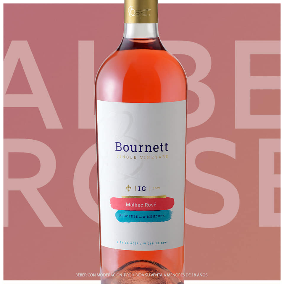 Bournett Malbec Rosé ROBLE I.G.