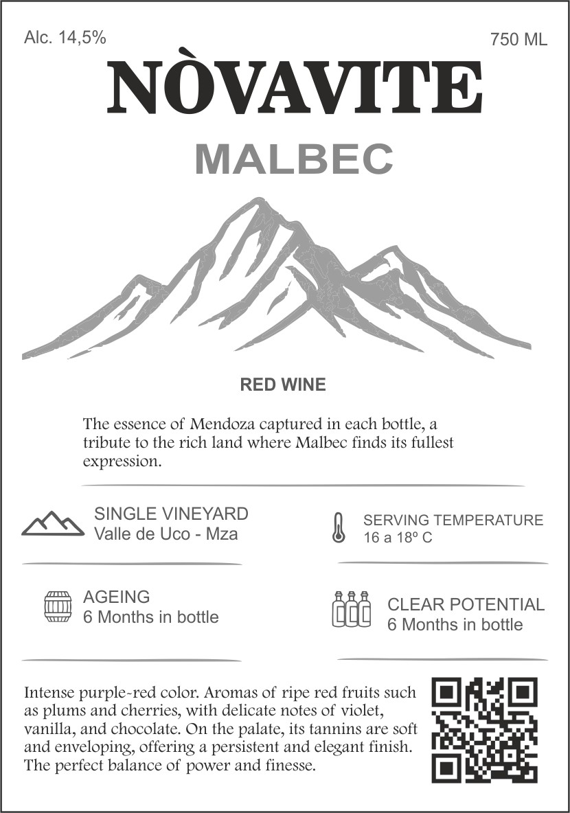 NÒVAVITE Malbec