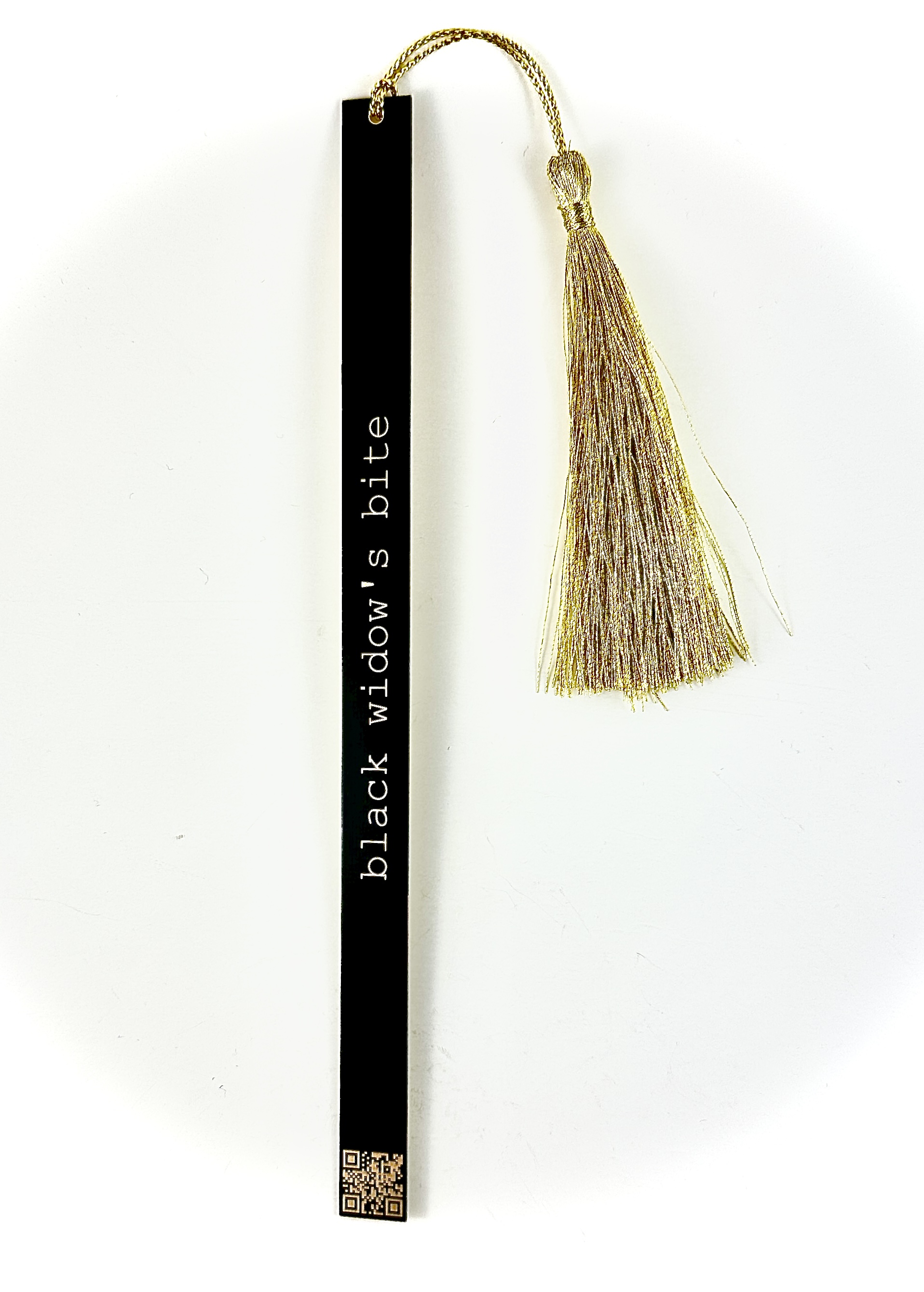 Signed Paperback and a Gold Bookmark