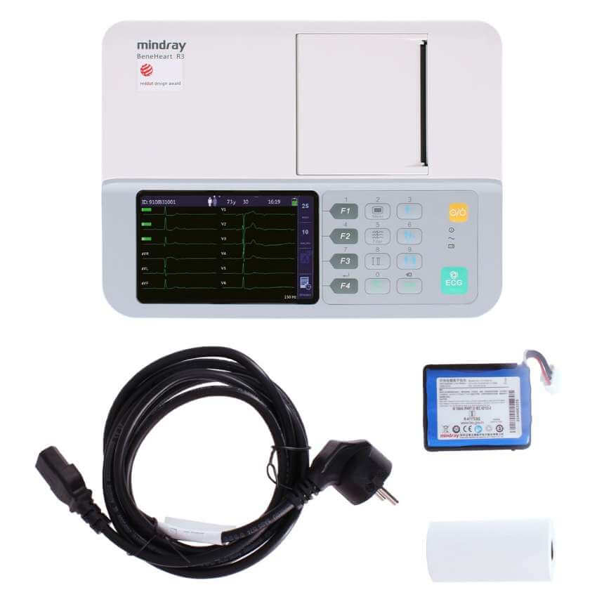 Mindray beneheart R3 , EKG 3 CHANNEL
