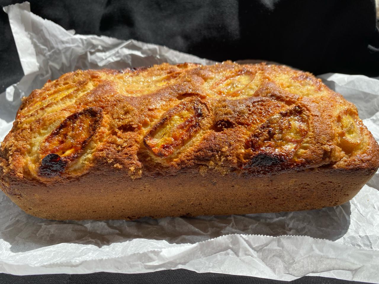 Panqué de Plátanos Flameados