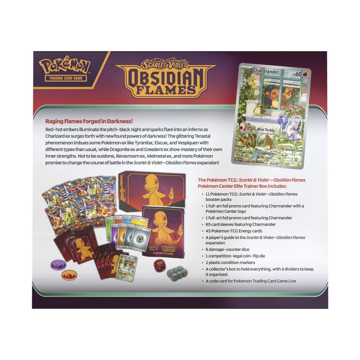 Scarlet & Violet Obsidian Flames ETB