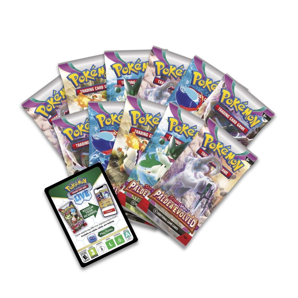 Scarlet & Violet Paldea Evolved ETB