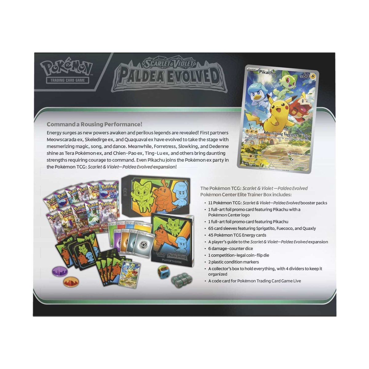Scarlet & Violet Paldea Evolved ETB