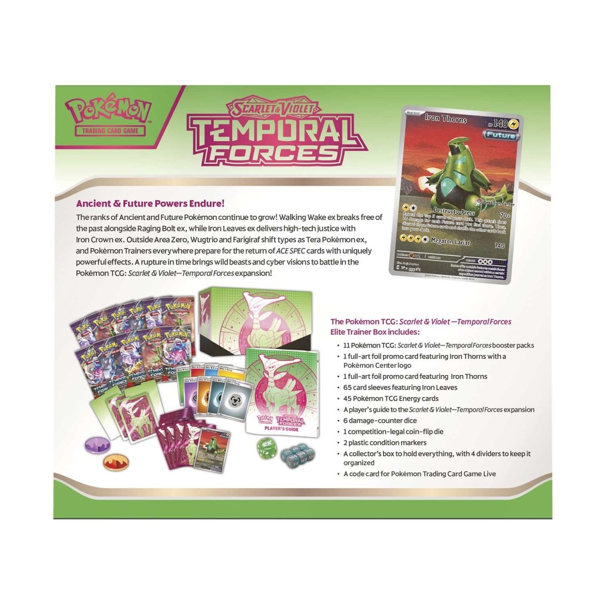 Scarlet & Violet Temporal Forces ETB