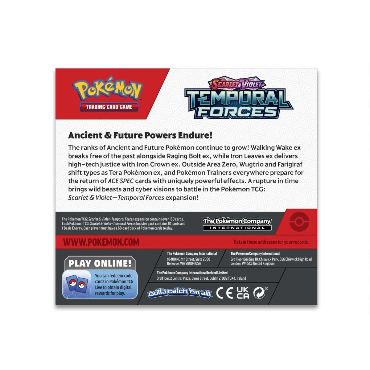 Scarlet & Violet Temporal Forces Booster Box
