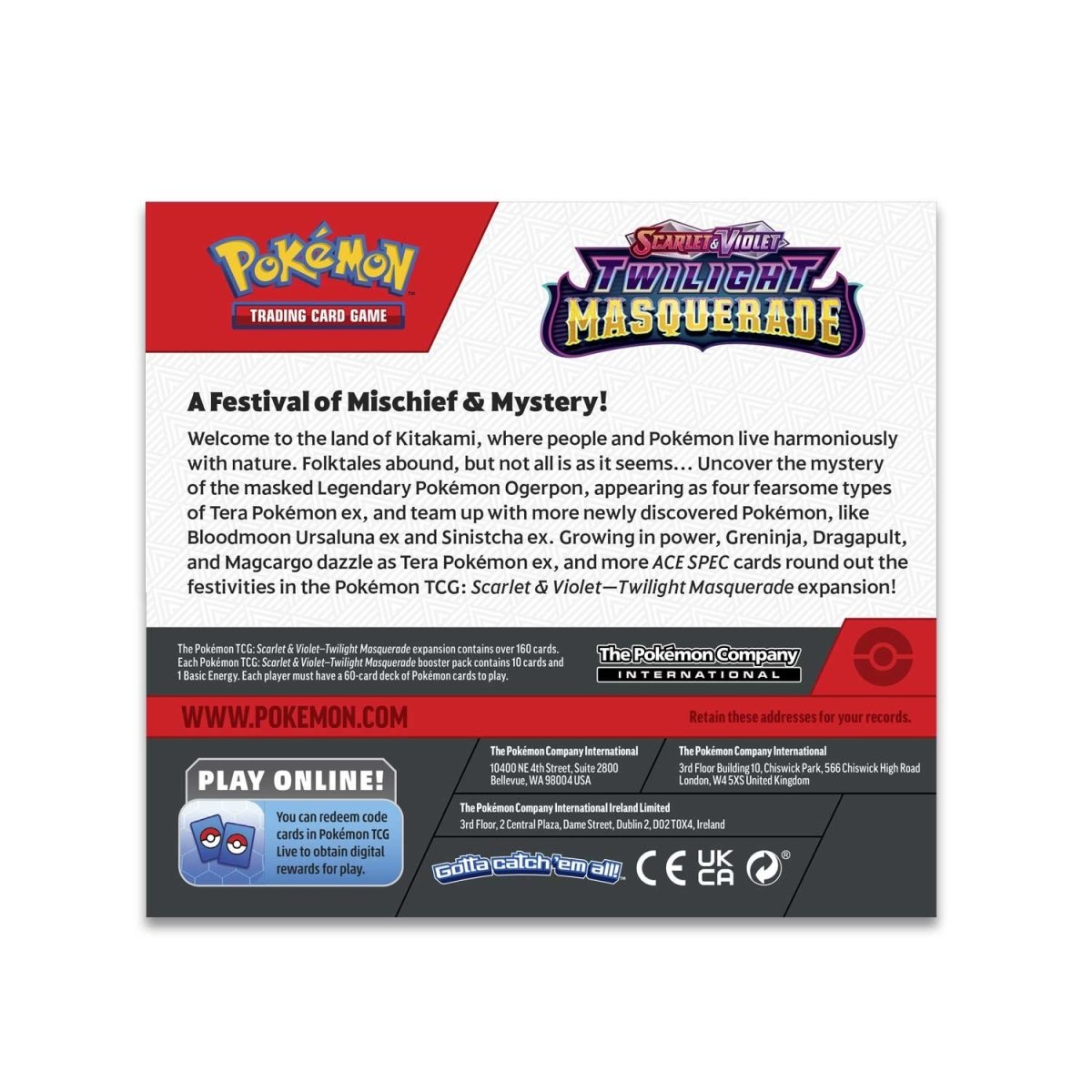 Scarlet & Violet Twilight Masquerade Booster Box