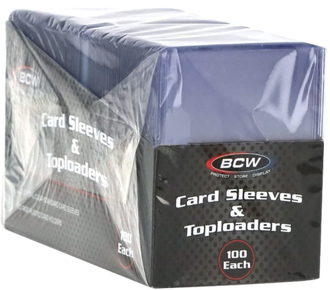 BCW Combo Pack - Toploader & Card Sleeve