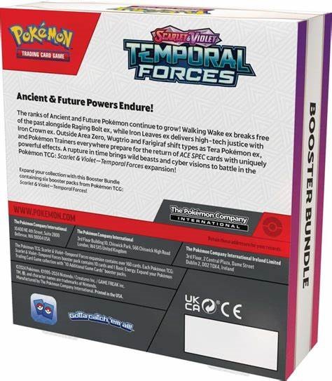 Scarlet & Violet Temporal Forces Booster Bundle