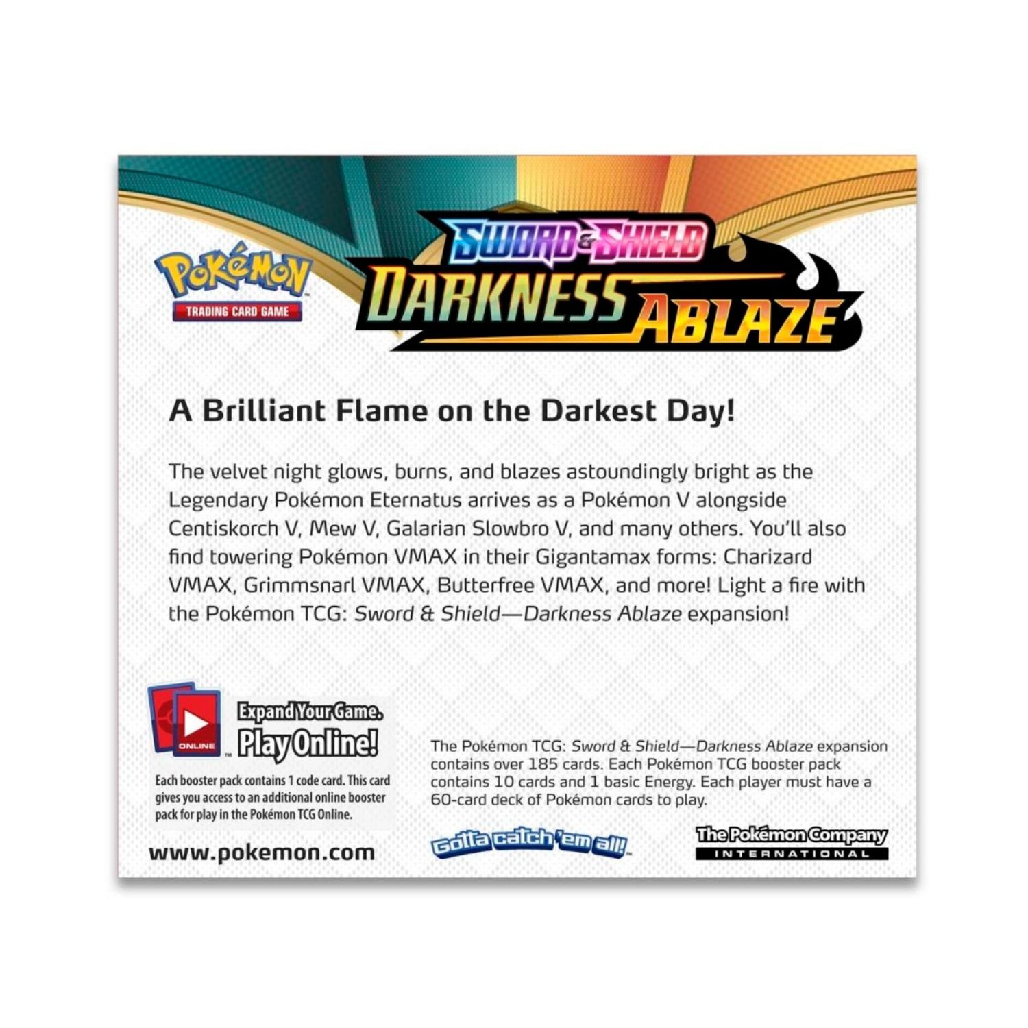 Sword & Shield Darkness Ablaze Booster Box