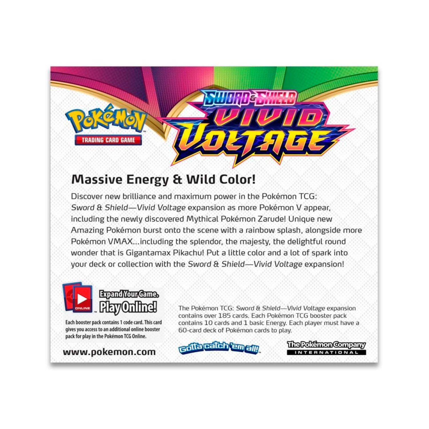 Sword & Shield Vivid Voltage Booster Box