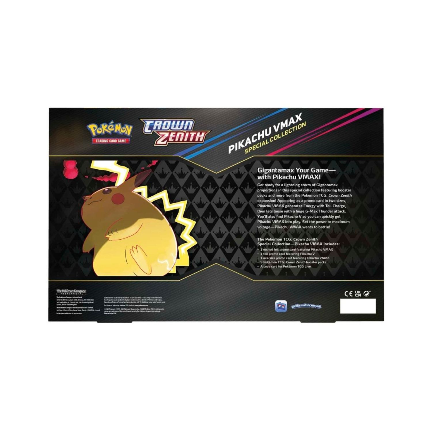 Crown Zenith Pikachu VMAX Special Collection