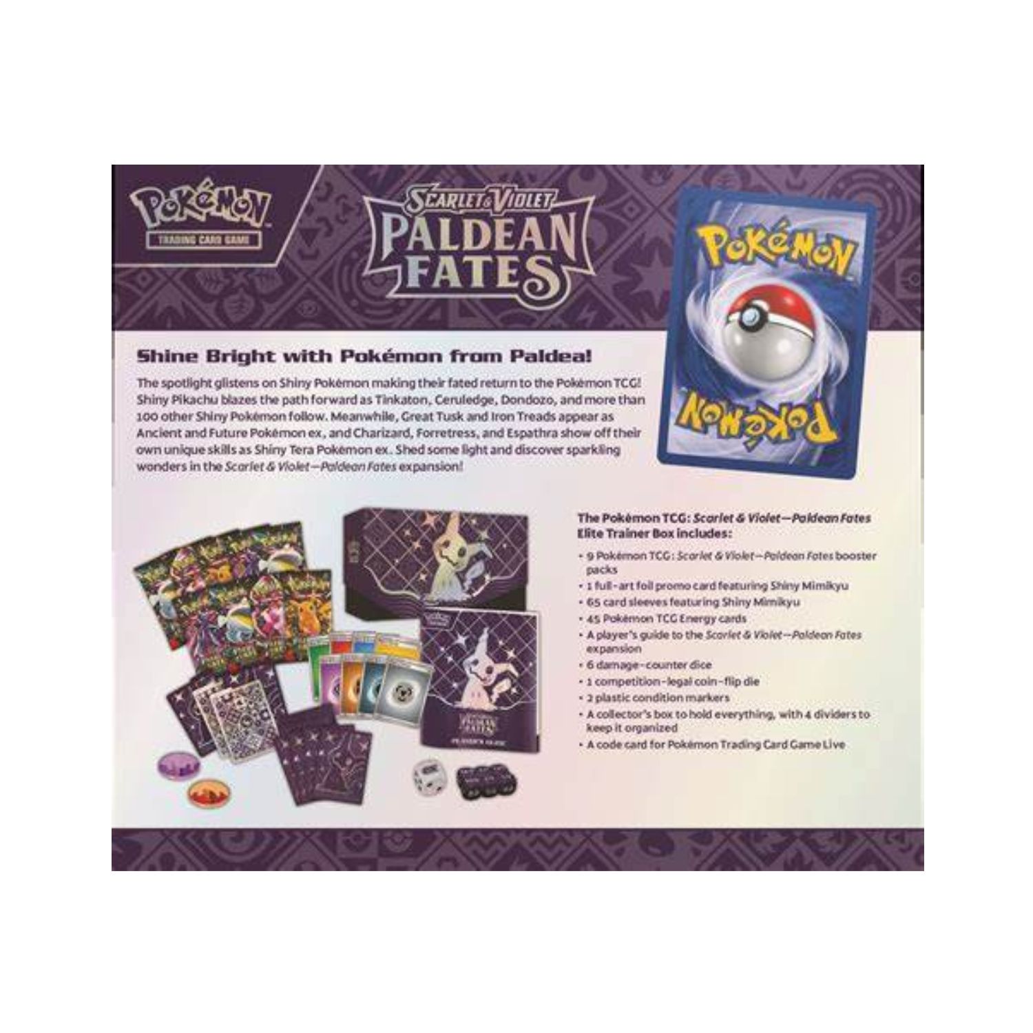 Scarlet & Violet Palean Fates ETB
