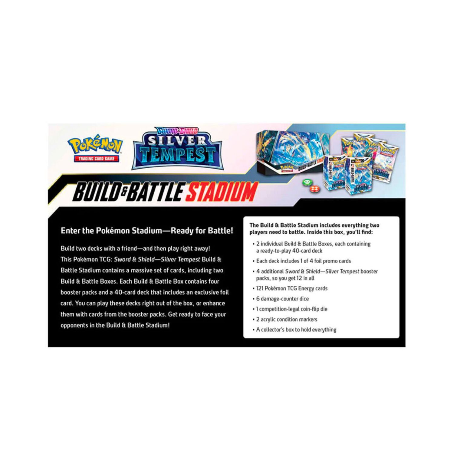 Sword & Shield Silver Tempest Build & Battle Stadium
