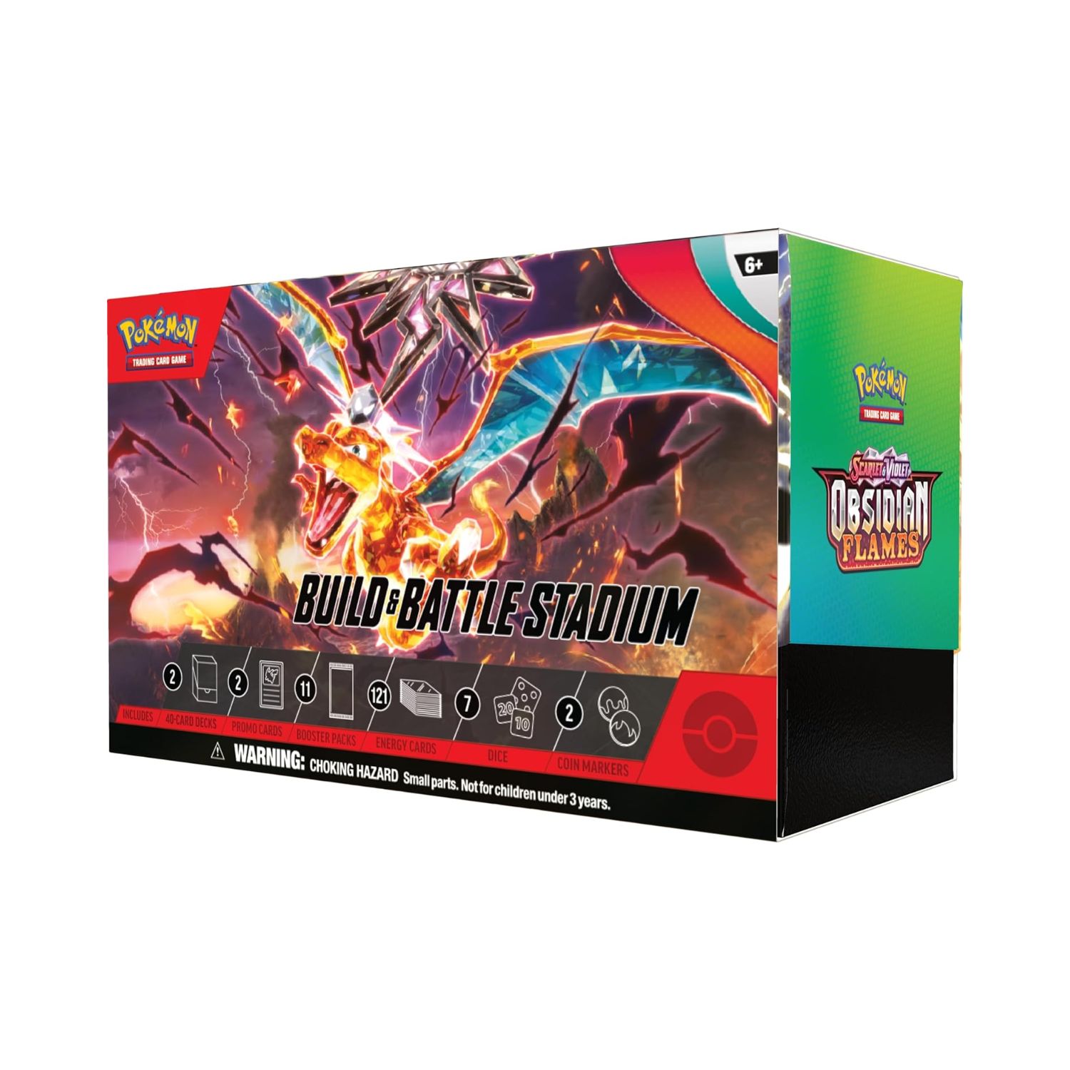 Scarlet & Violet Obsidian Flames Build & Battle Stadium