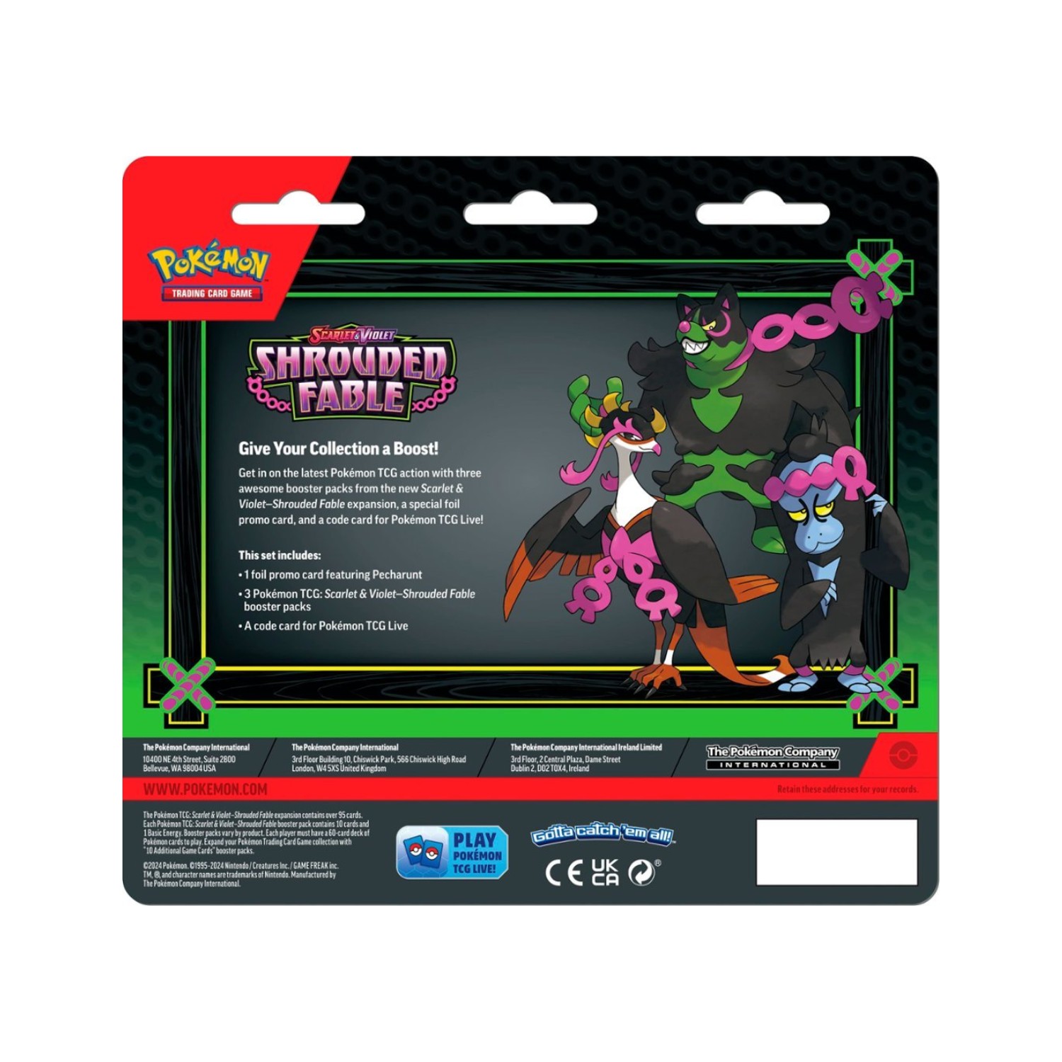 Scarlet & Violet Shrouded Fable Booster Blister