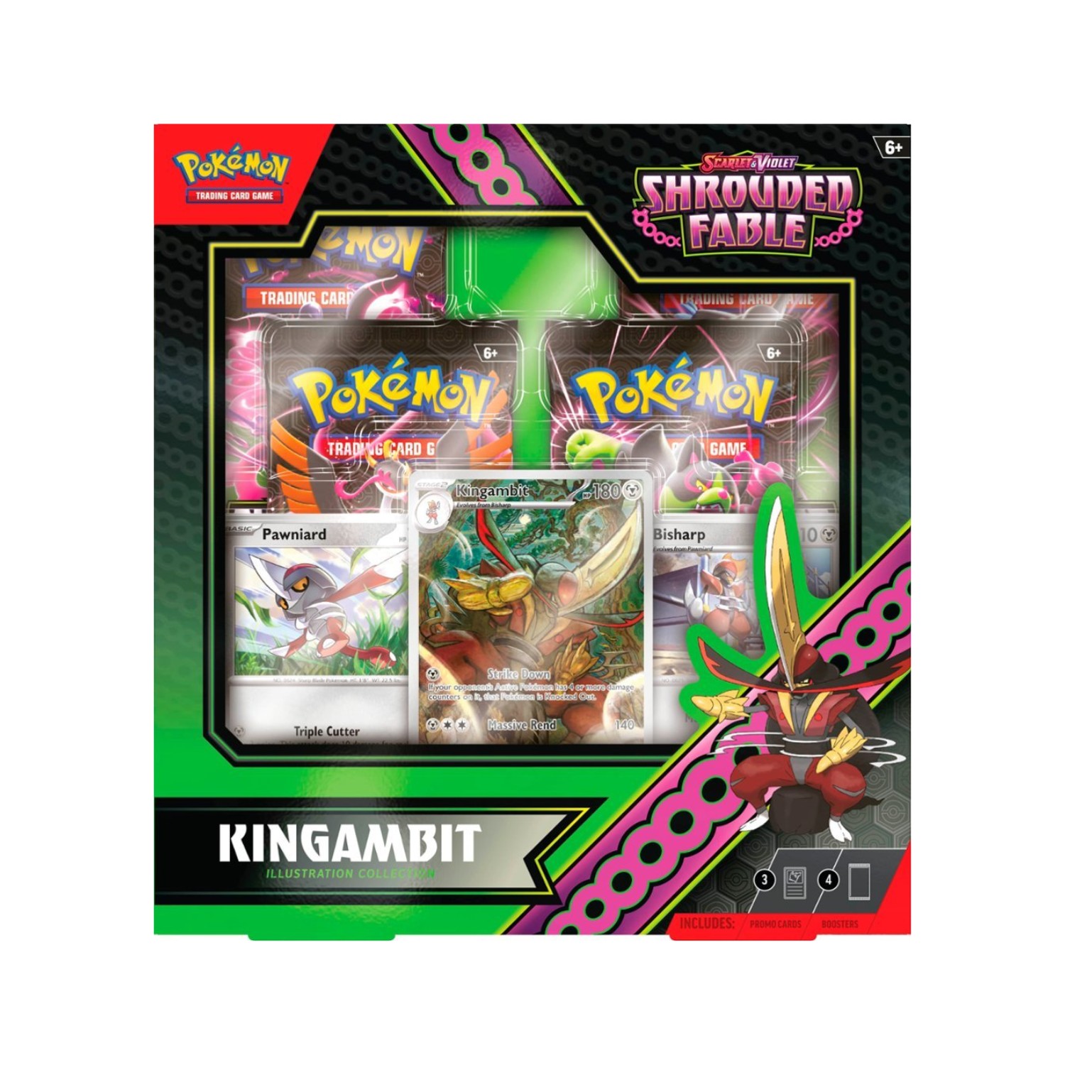 Shrouded Fable - Kingambit Box - Illustration Box