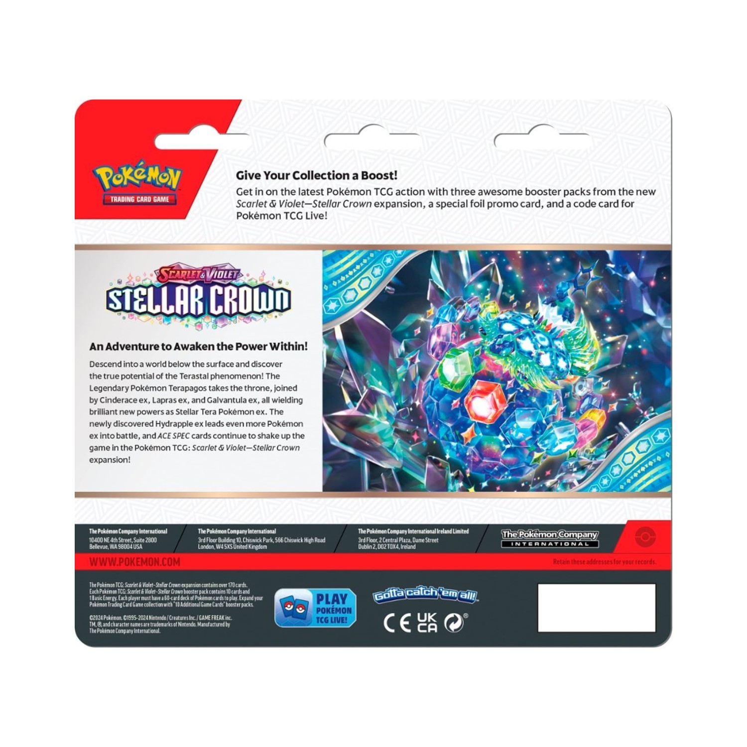Scarlet & Violet Stellar Crown Booster Blister - Latias