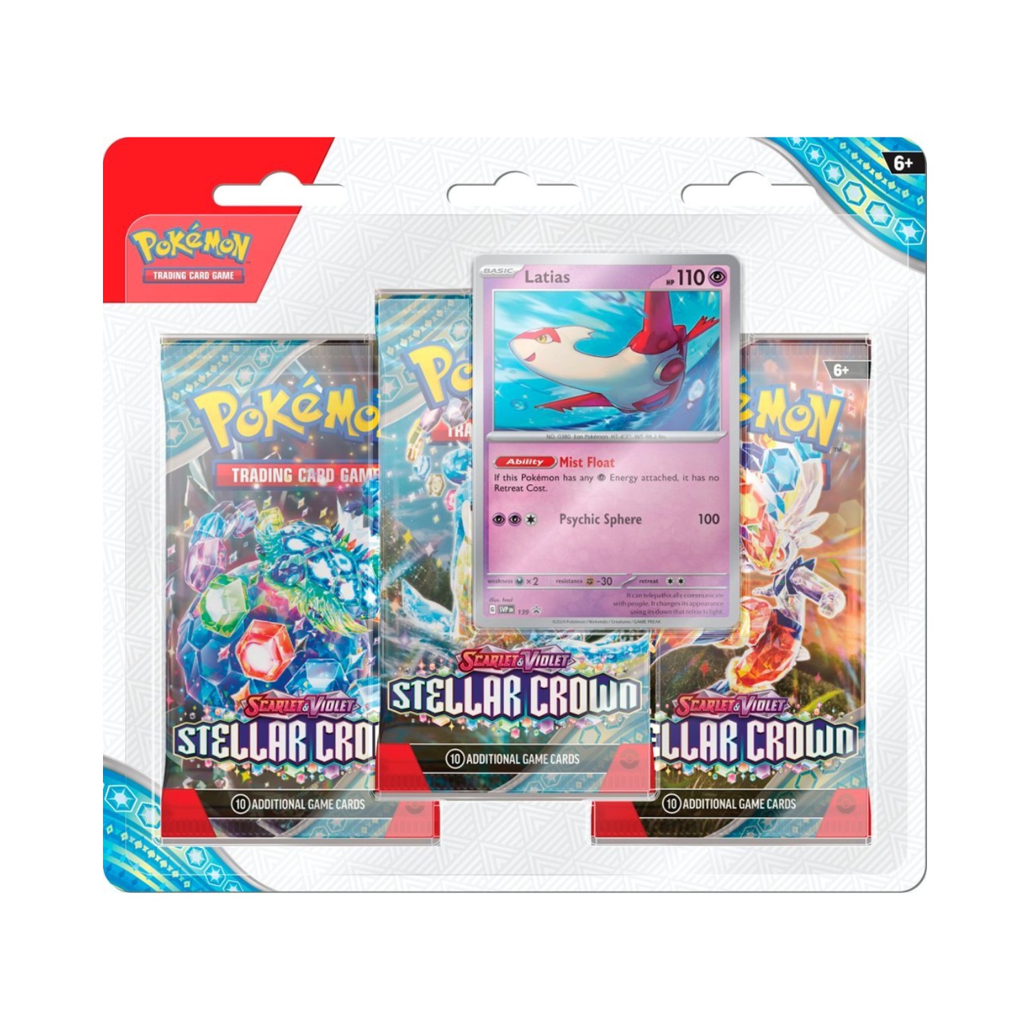 Scarlet & Violet Stellar Crown Booster Blister - Latias