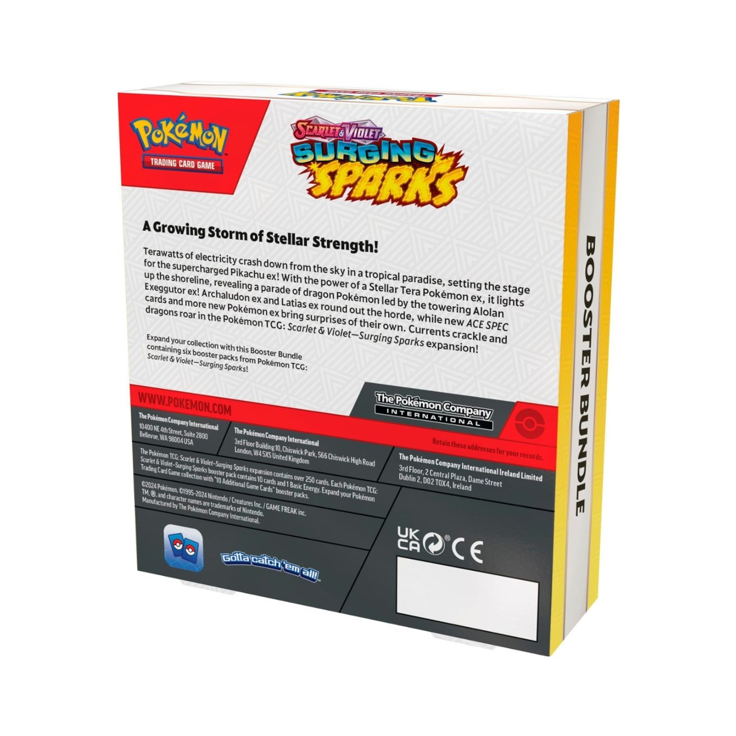 Scarlet & Violet Surging Sparks Booster Bundle