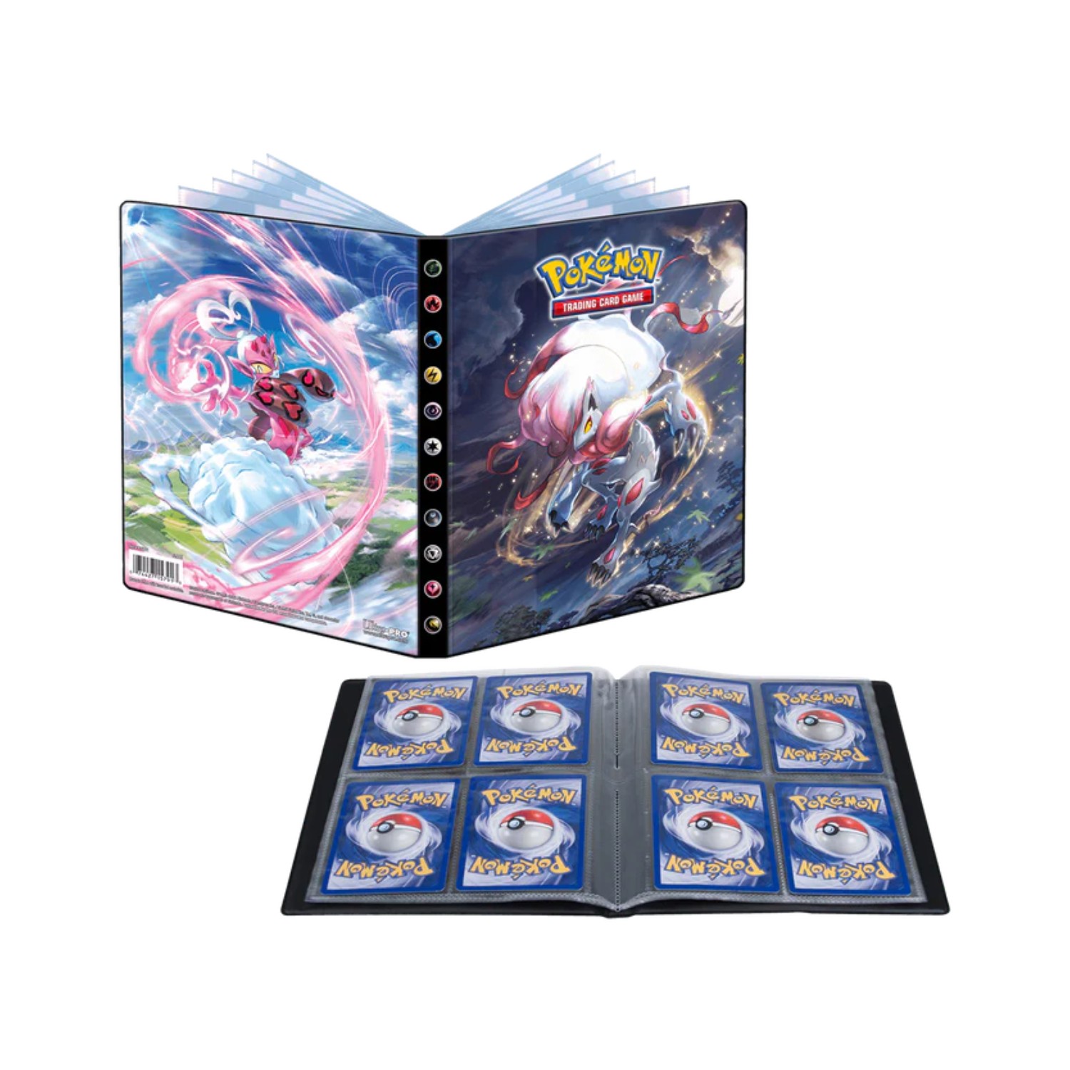 UltraPro 4-Pocket Portfolio - Hisuian Zoroark & Enamorous (SW&SH)