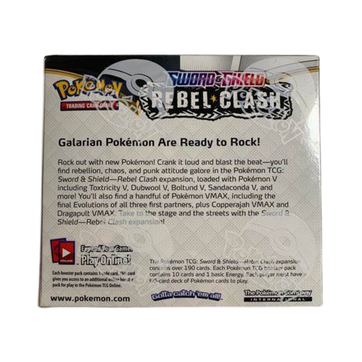 Sword & Shield Rebel Clash Booster Box