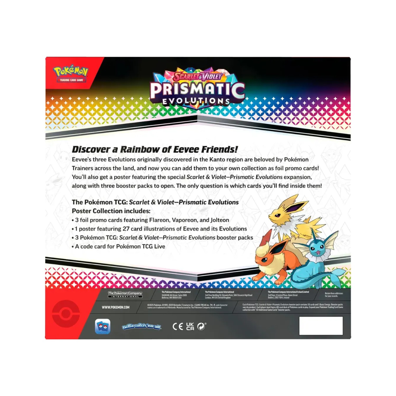 Prismatic Evolutions Poster Collection