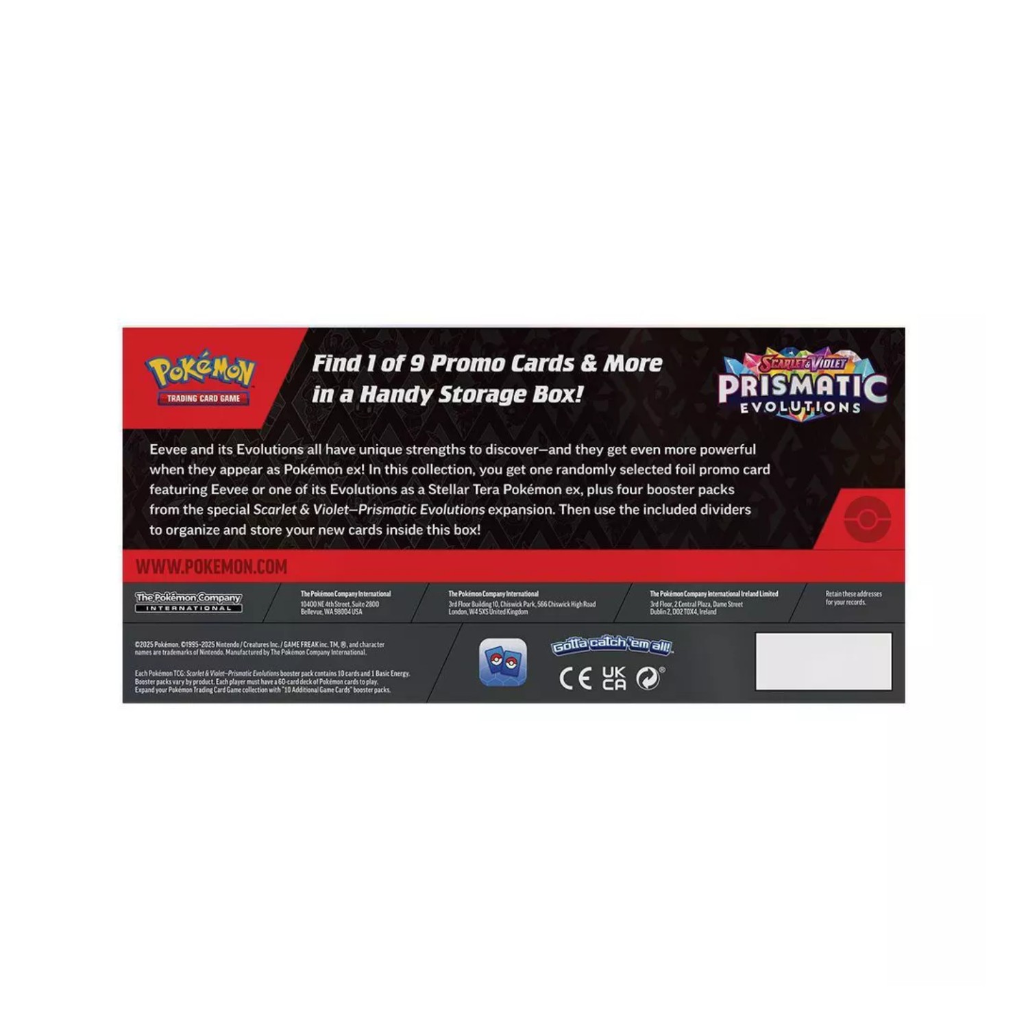 Prismatic Evolutions Surprise Box