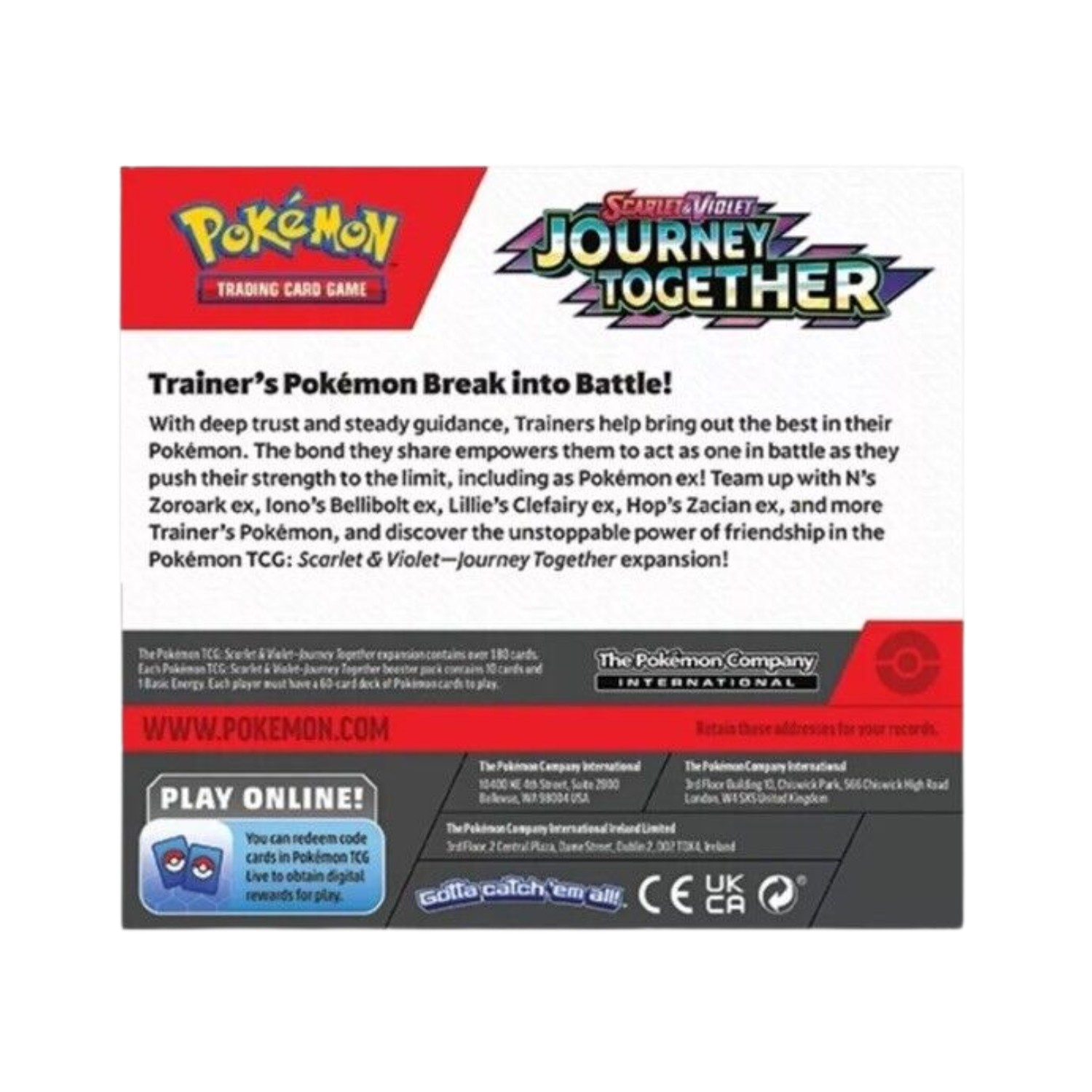 Scarlet & Violet Journey Together Booster Box