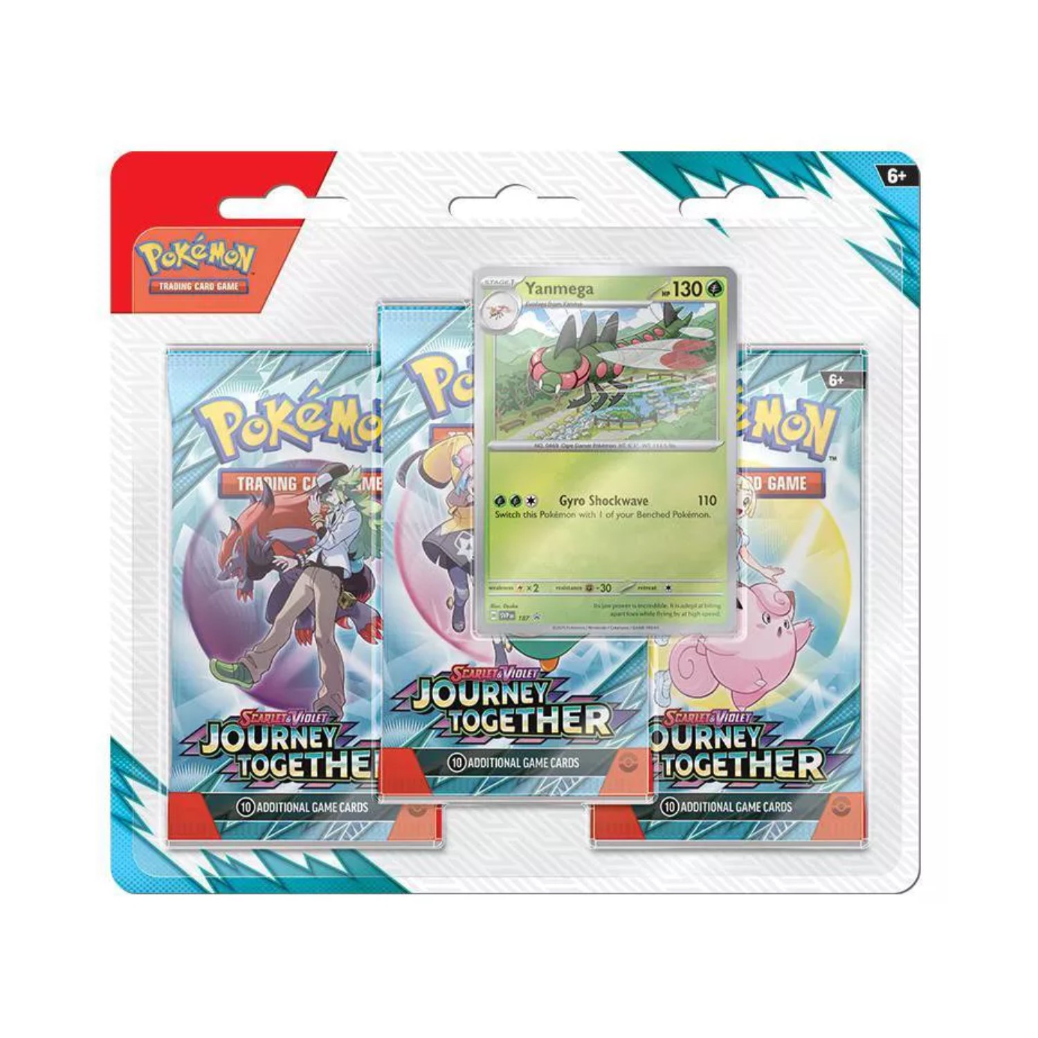 Scarlet & Violet Journey Together Booster Blister - Yanmega