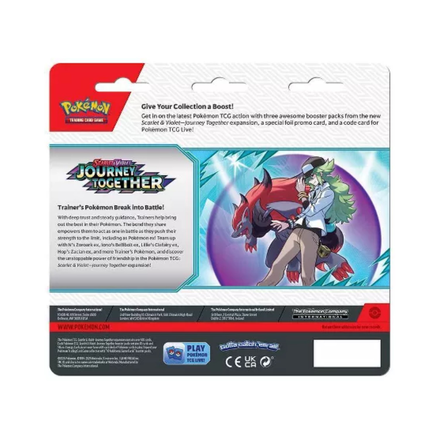 Scarlet & Violet Journey Together Booster Blister - Yanmega