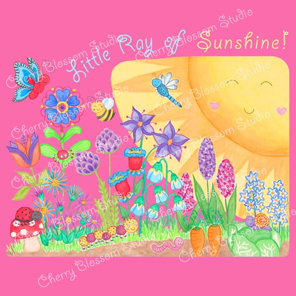 Baby Girl Clothes: Baby Girl Rompers "Little Ray of Sunshine" with Rainbow Tutu and Flower Baby Headband