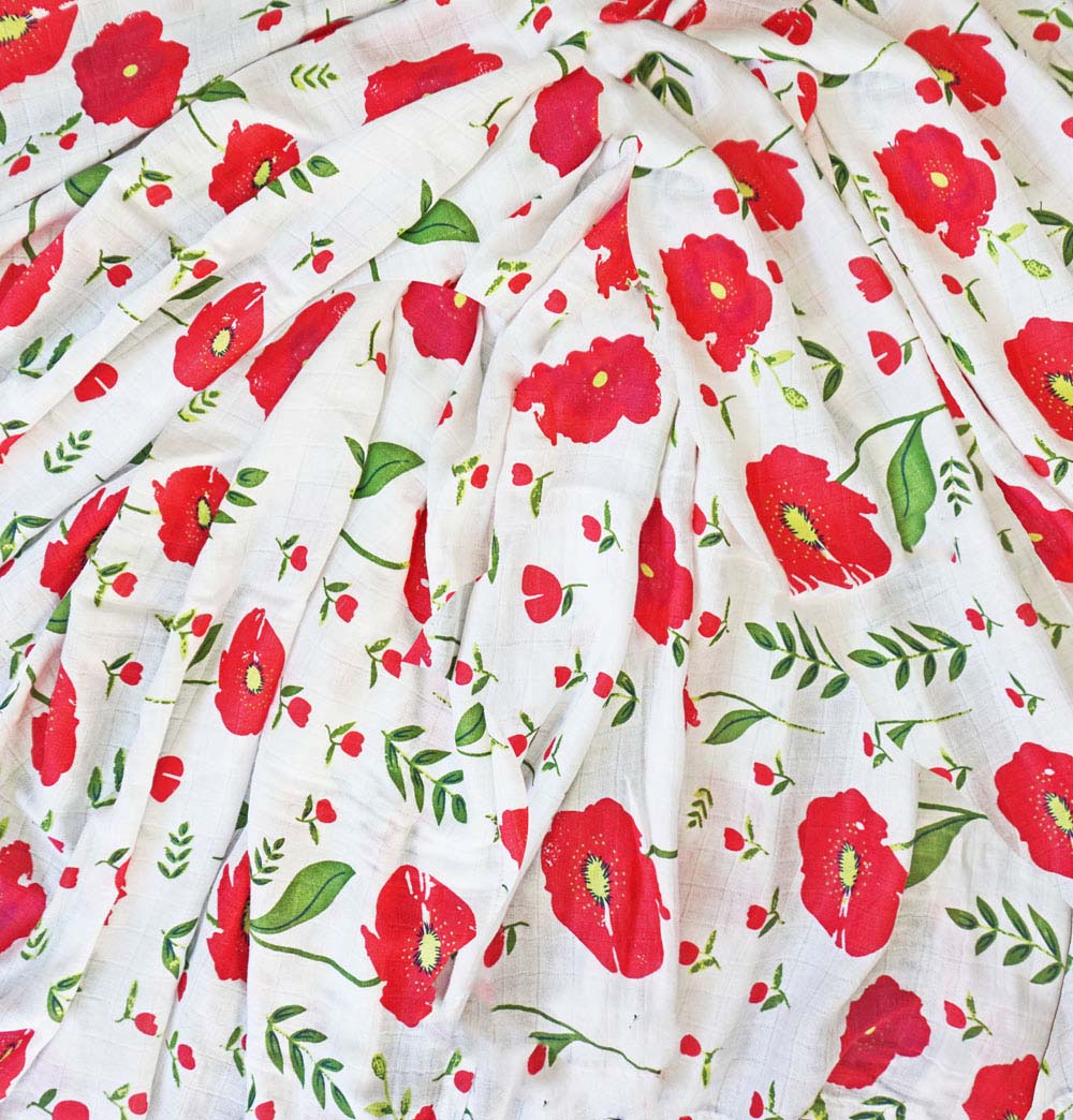 Baby Girl Gifts: Purple Bodysuit "Little Honey" Baby Girl Rompers and Muslin Swaddle Wrap