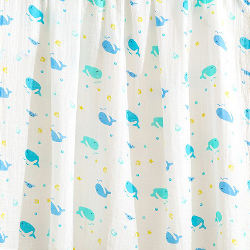 Baby gift set: Blue onesie with whale print. Baby romper and baby wrap gift set for newborn