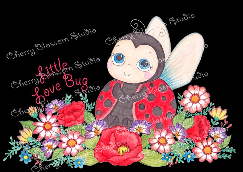 Baby Girl Clothes: Baby Girl Rompers "Little Love Bug" with Red Tutu and Baby Headband