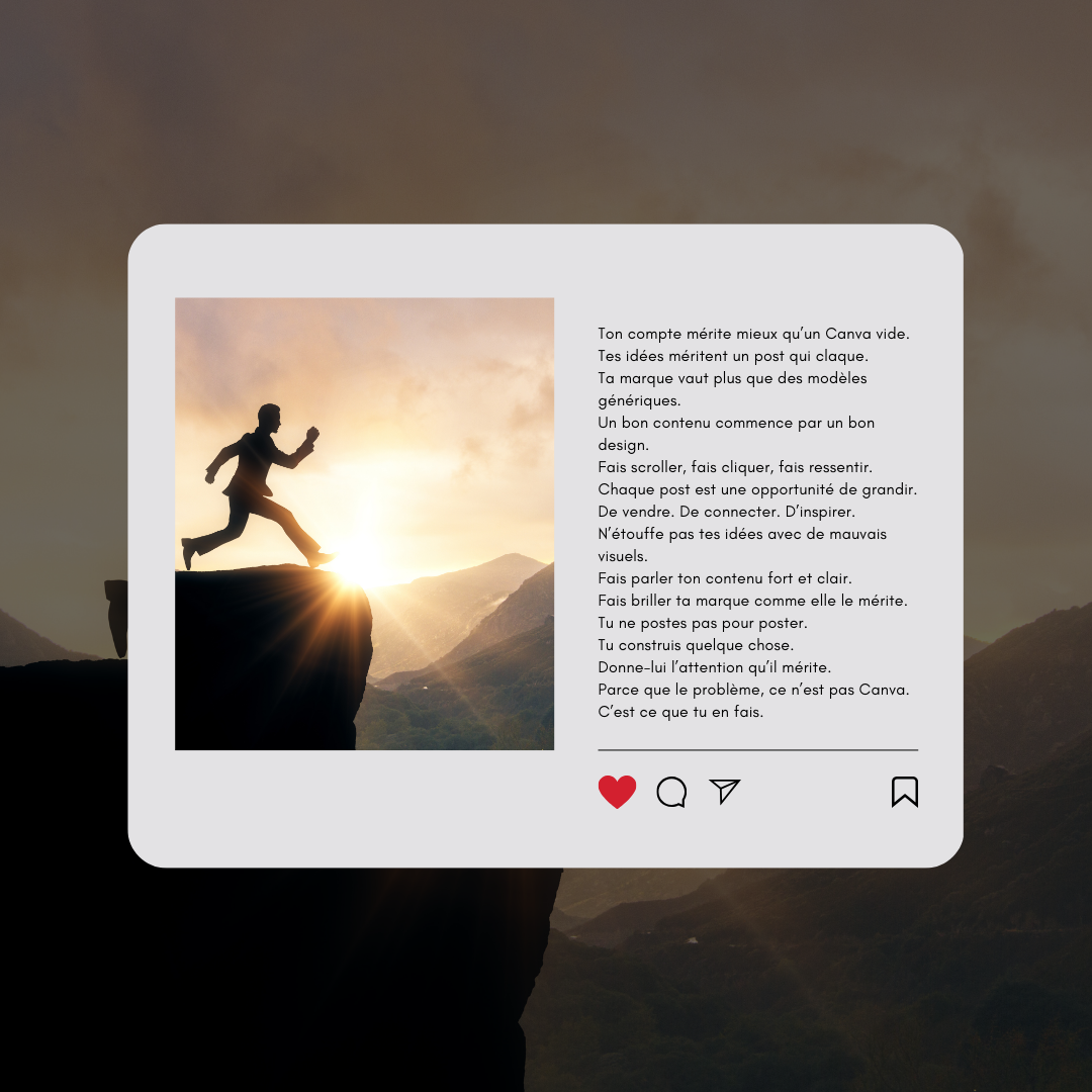 Création de posts Instagram sur-mesure : gagne en visibilité sans perdre ton temps