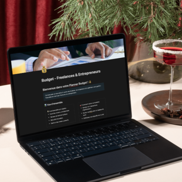 📊 Planner Budget Freelance & Entrepreneurs – Suivi Financier Simplifié (Template Notion)