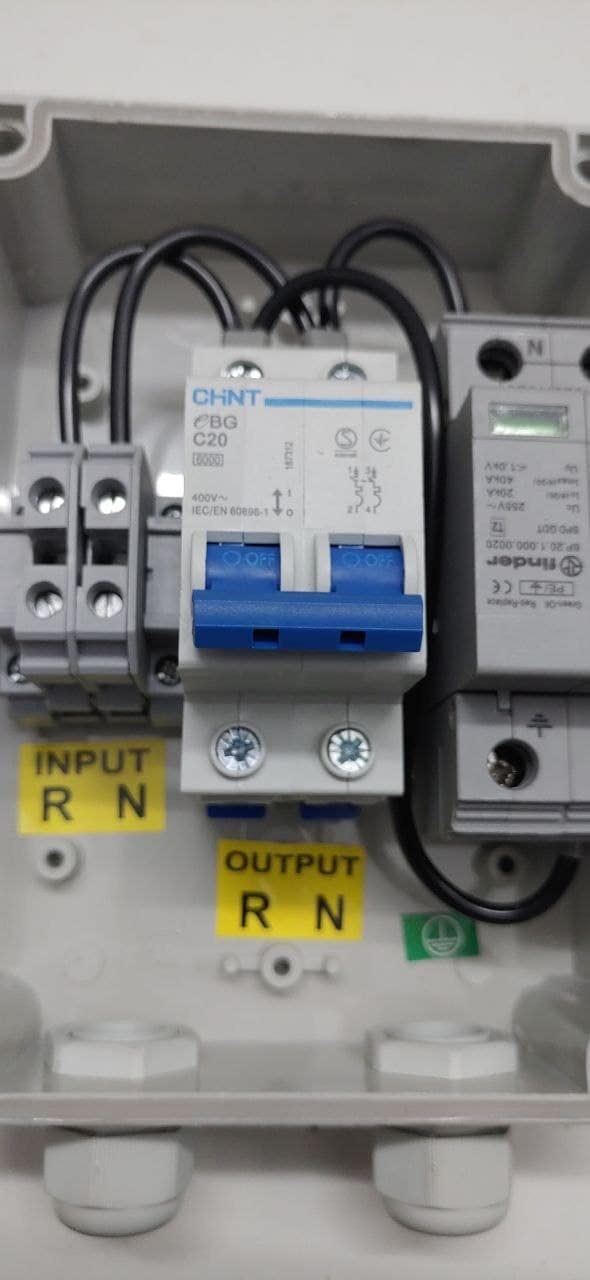 Sun sparkle ACDB - Distribution Box - AC - Single phase-3kW