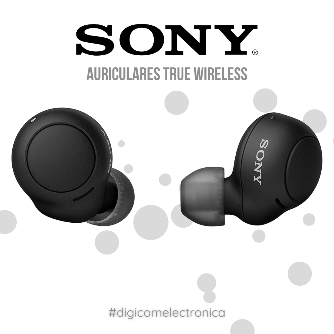 Auriculares In-ear Inalambricos Sony Wf-c500 Color Negro