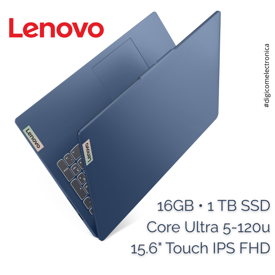LENOVO IdeaPad Slim 3 83E60004US 15.6" FHD Touch Ci5-120U 16GB on board 1TB SSD WIN11