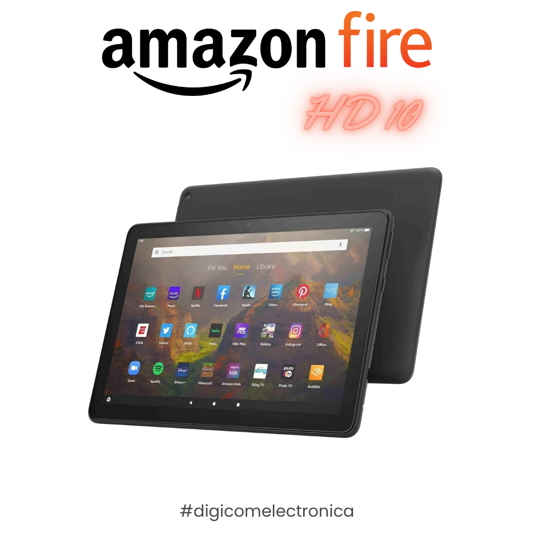 Tablet Amazon modelo Fire HD10 - 10" FHD 32GB 3GB Ram Negra