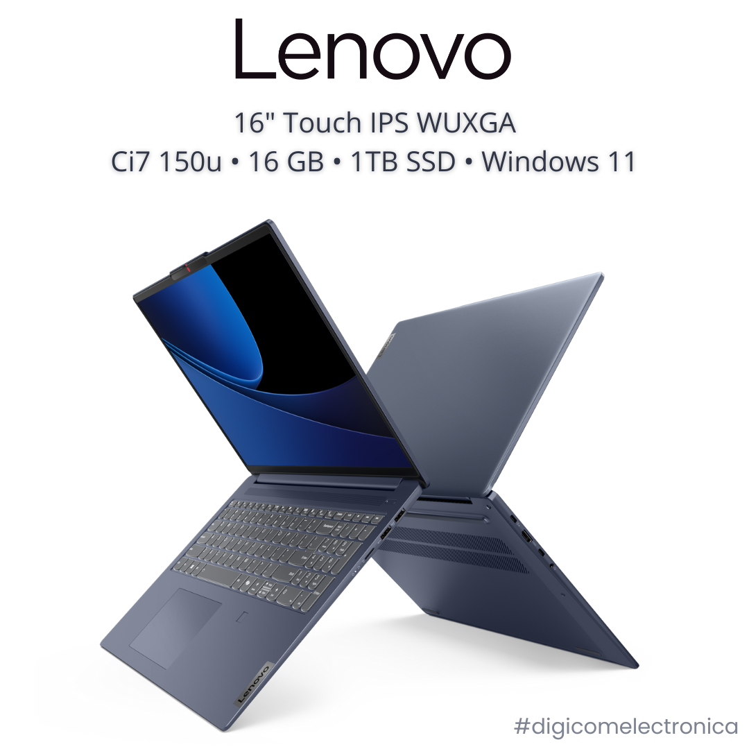 Lenovo IdeaPad Slim 5 83FW0001US 16" WUXGA Ci7-150U 16 GB LPDDR5x 1 TB SSD Touch - Azul 